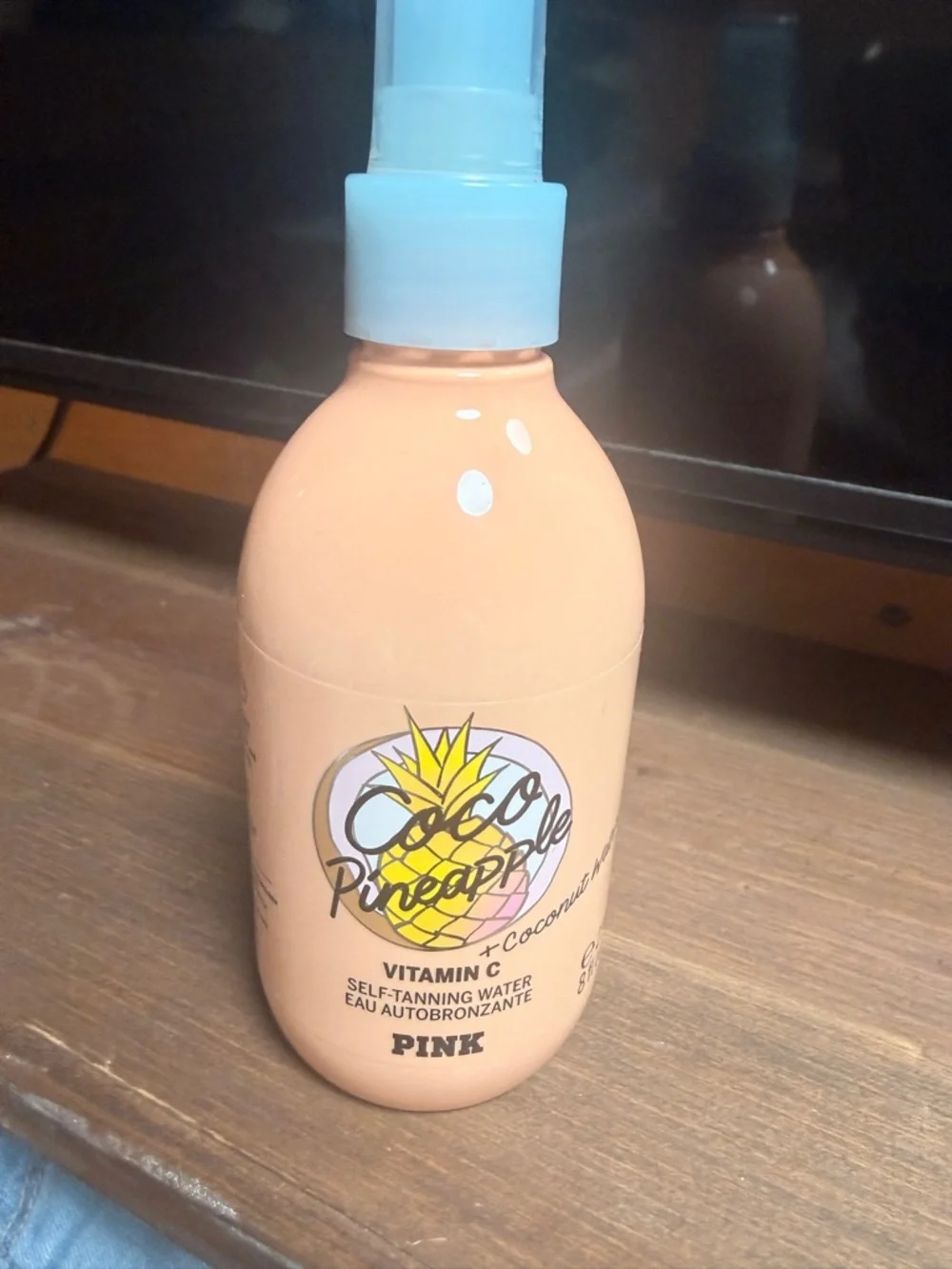 PINK Coco Pineapple Vitamin C Self-Tanning Water —Brand new in box!